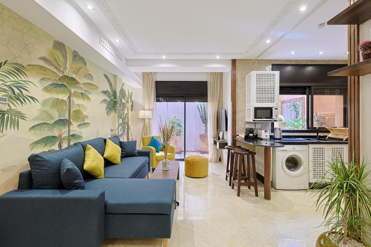 Oasis - Appartement Authentique A Gueliz 마라케시 외부 사진